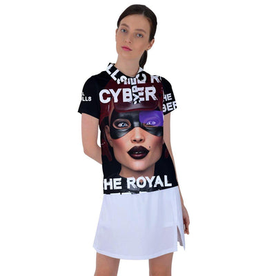 Women's Polo Tee - THE ROYAL CYBER DOLLS