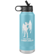 32oz Water Bottle Tumbler - THE ROYAL CYBER DOLLS