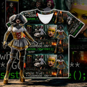 GODMODE.ON // System Rewrite Tee - WOMEN -