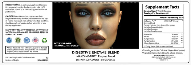 Cyber Digestive Enzyme Blend Supplement