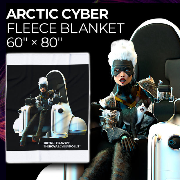 Arctic Cyber Fleece Blanket