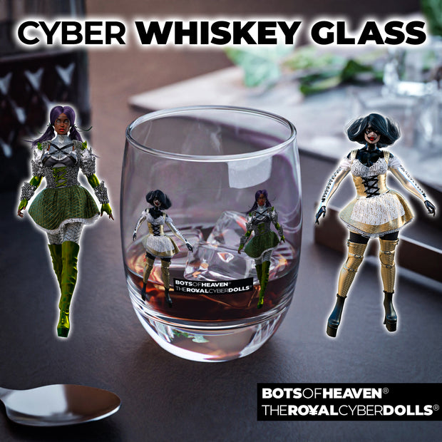 Cyber Whiskey Glass