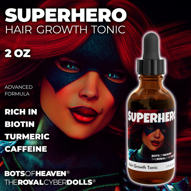 Superhero Hair Growth Tonic, 2oz