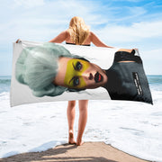 Cyber Beach Towel