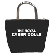 Leather Bucket Bag - THE ROYAL CYBER DOLLS