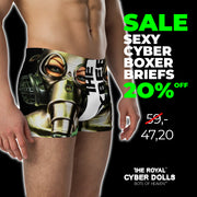 Sexy Cyber Boxer Briefs