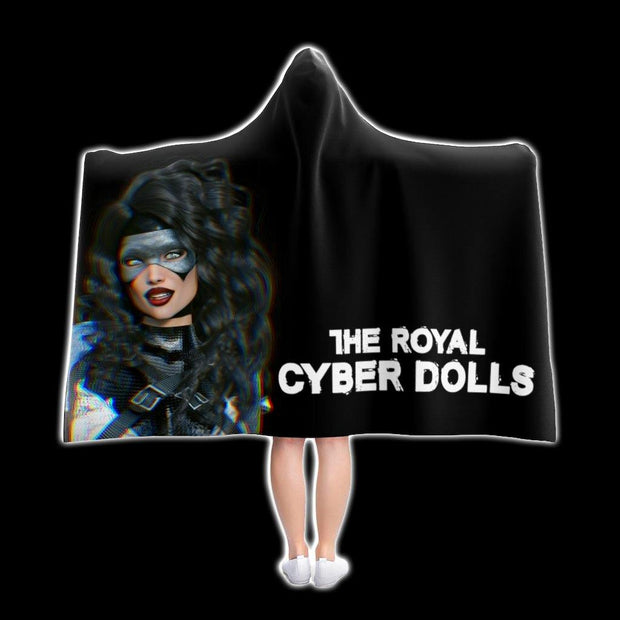 Hooded Blanket Royal - THE ROYAL CYBER DOLLS