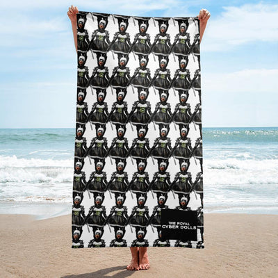 Cyber Beach Towel - THE ROYAL CYBER DOLLS