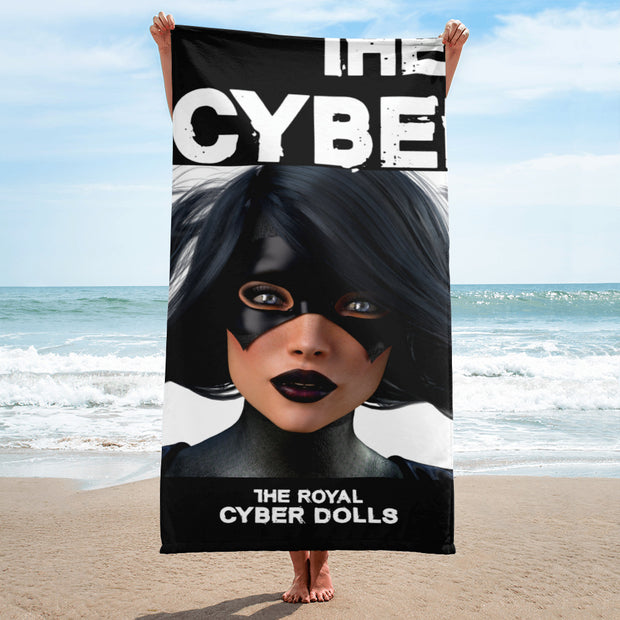 Cyber Beach Towel